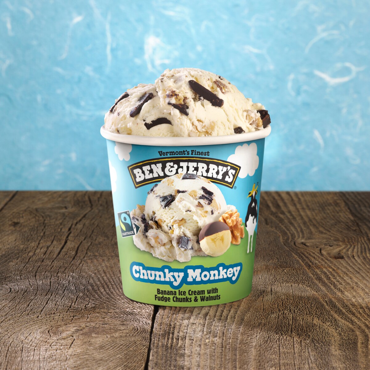 Chunky Monkey Ice Cream - Pint 3 / 5