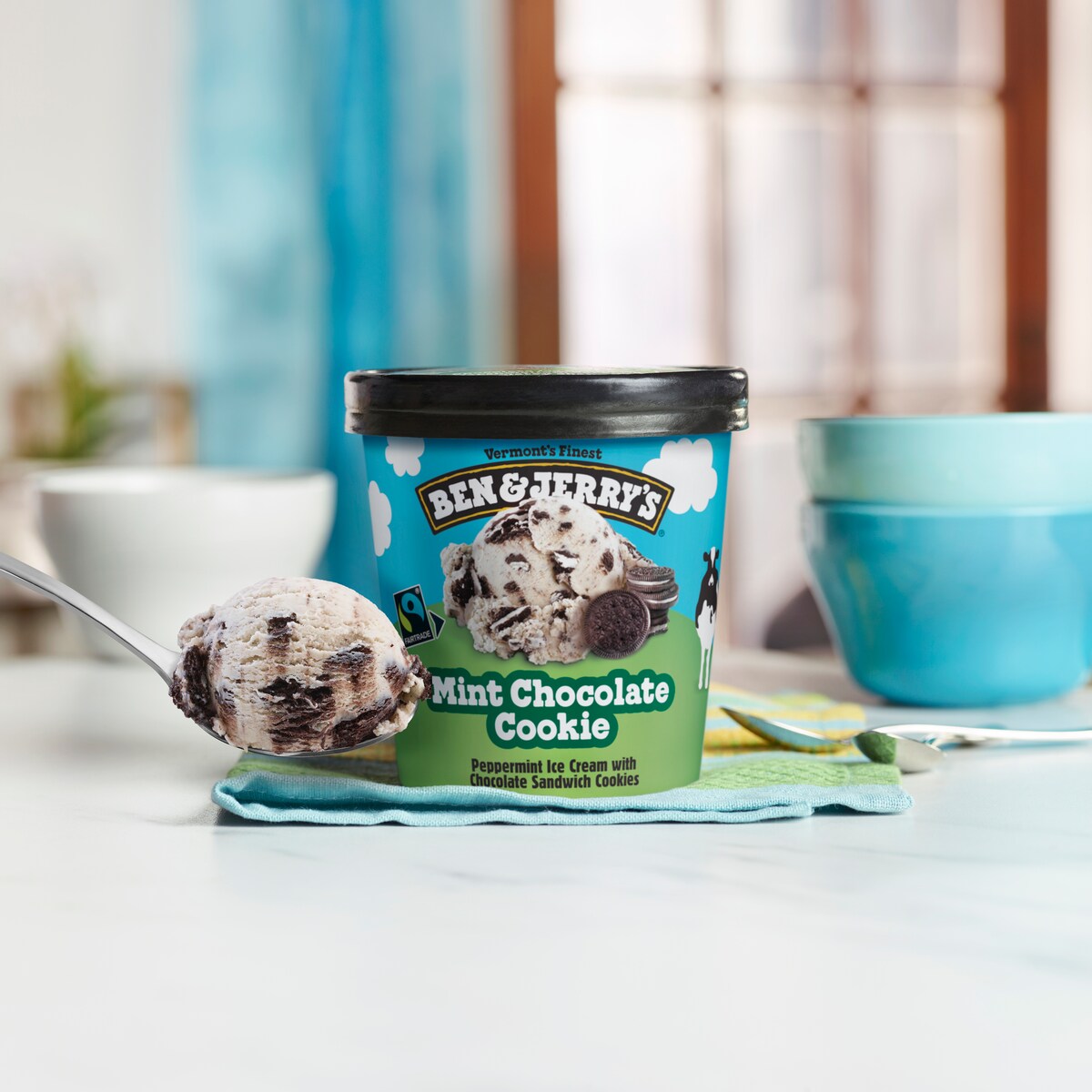 Mint Chocolate Cookie Ice Cream - Pint 3 / 5