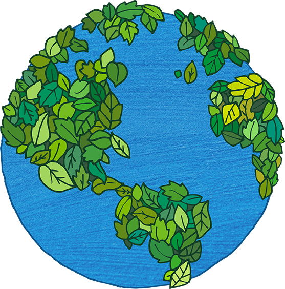 환경 보호, 복원, 재생 아이콘